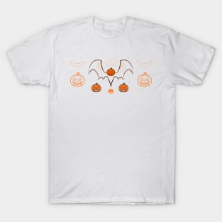 "Pumpkins and Bats" T-Shirt